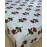 Aartyz Cotton Bedsheet Layer Printed In Grey Jaal And Red Flower Motifs | Single Bed Sheet