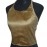 Aartyz Golden Halter Neck Reversible Blouse
