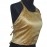Aartyz Brocade Golden Halter Neck Reversible Blouse
