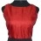 Aartyz Red Boat Neck Blouse