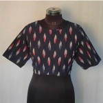 Aartyz Ikat Black Diamond Blouse