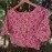 Aartyz Pink Floral Khadi Blouse