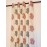 Aartyz Chanderi Sheer Window Curtains | Cream