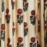 Aartyz Chanderi Floral Print Window Curtains With Silk Lining | Cream