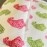 Aartyz Pillow Cover With Pink & Green Print | White 