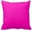 Aartyz Raw Silk Pink Cushion Cover | Plain | 16 x 16 Inch