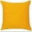 Aartyz Yellow Plain V-Cushion Cover | 16 x 16 Inch