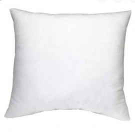 Aartyz White Plain V-Cushion Cover | 10 x 10 Inch