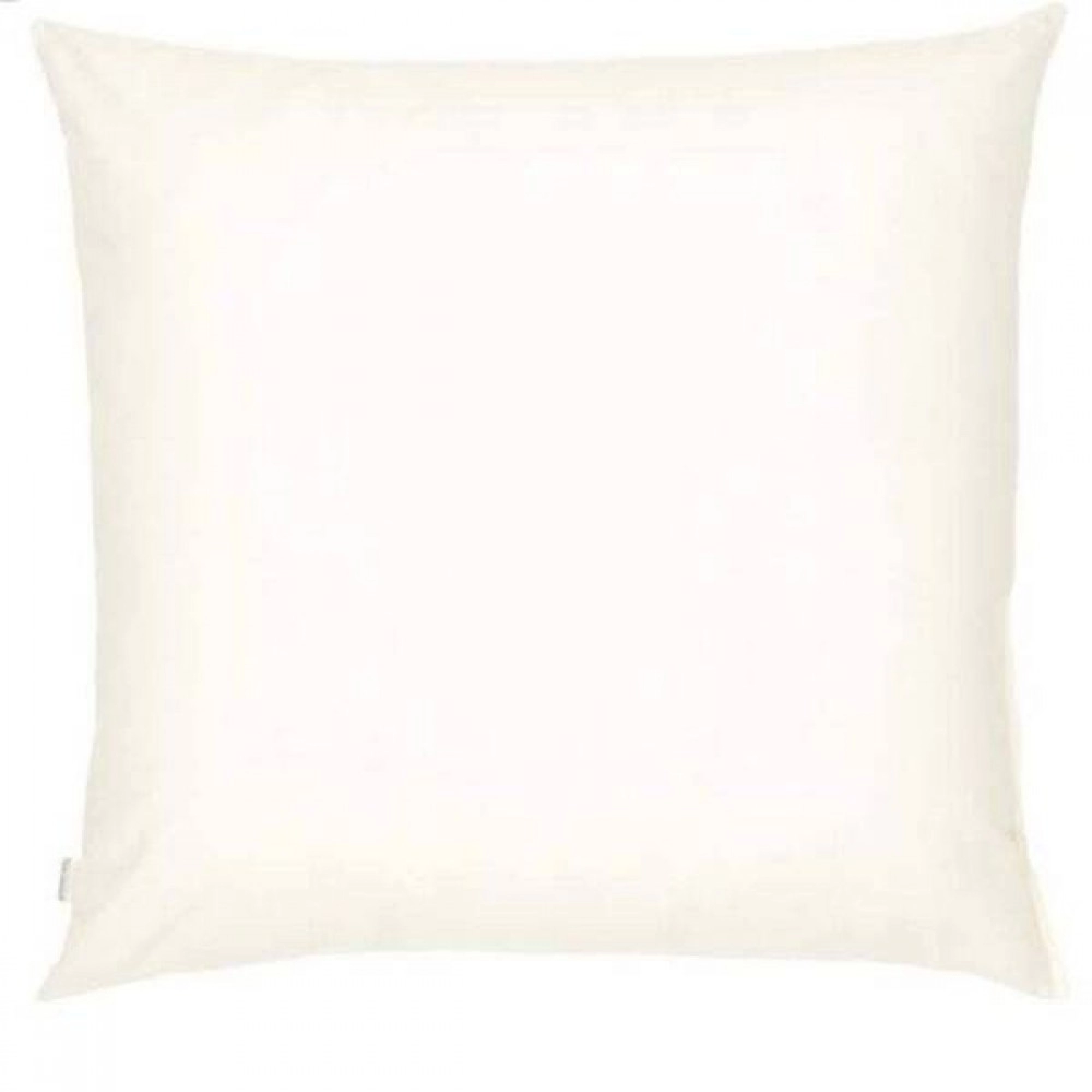 Aartyz Off White Plain V-Cushion Cover | 16 x 16 Inch
