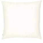 Aartyz Off White Plain V-Cushion Cover | 16 x 16 Inch