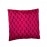 Aartyz Dark Pink Printed Cushion Cover | 10 x 10 Inch