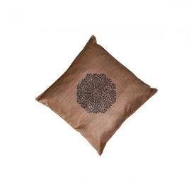 Aartyz Brown Cushion Cover | 16 x 16 Inch