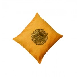 Aartyz Yellow Cushion Cover | 10 x 10 Inch