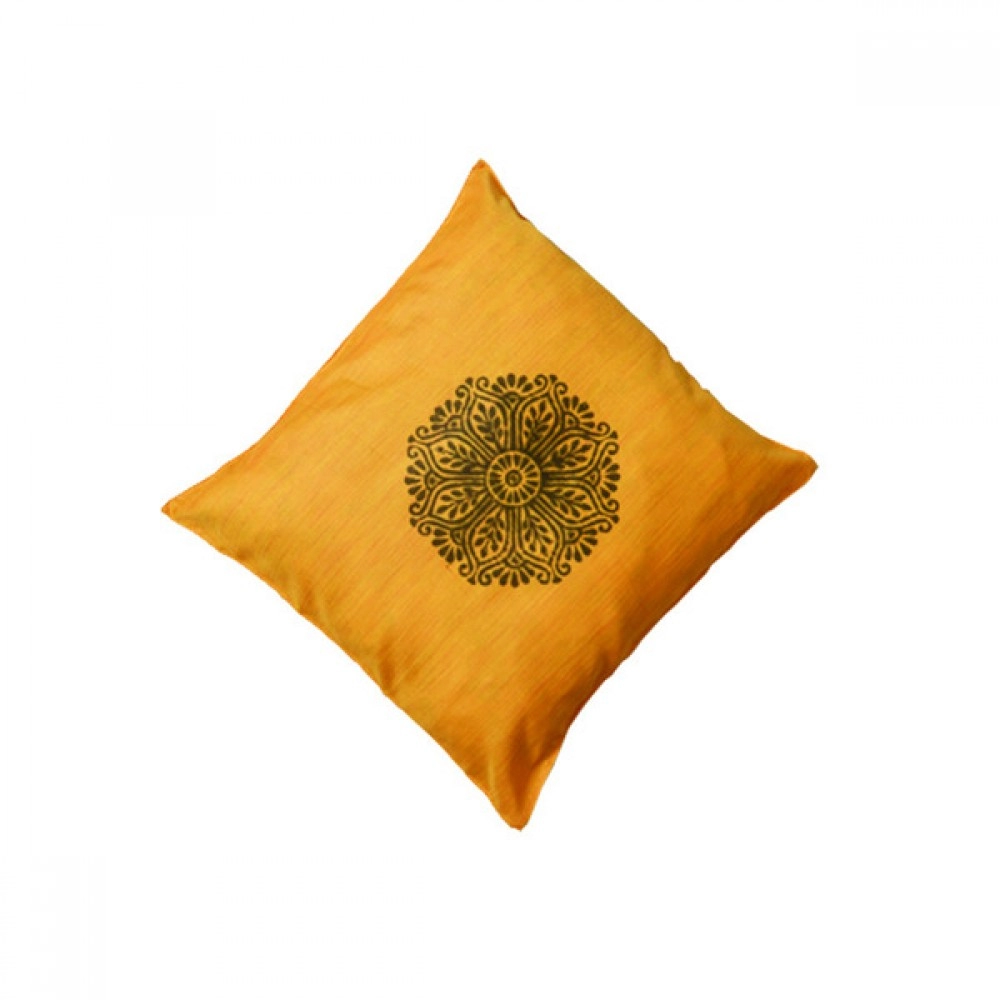 Aartyz Yellow Cushion Cover | 16 x 16 Inch