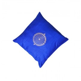 Aartyz Royal Blue Cushion Cover | 16 x 16 Inch