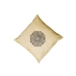 Aartyz Cream Color Cushion Cover | 16 x 16 Inch