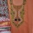 Aartyz Peach Kurti Fabric With Embroidery