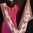 Aartyz Pink Kurti Fabric With Silk Dupatta
