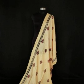 Aartyz Soft Silk Dupatta With Floral Print