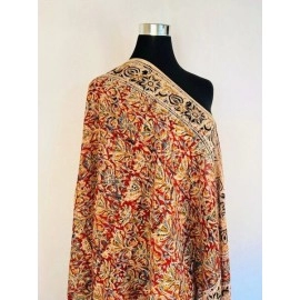 Aartyz Kalamkari Cotton Dupatta | Red