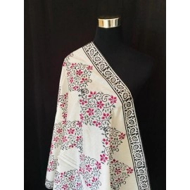 Aartyz Diamond Sequence Printed Dupatta
