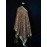 Aartyz Golden and Brown Silk Dupatta