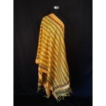 Aartyz Mango Yellow Silk Dupatta