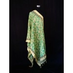 Aartyz Lemon Yellow Silk Dupatta