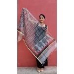 Aartyz Kathakali Printed Chanderi Dupatta