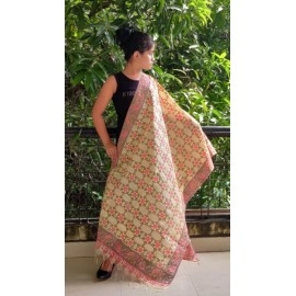Aartyz Zaal Printed Silk Dupatta