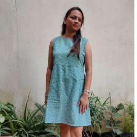 Aartyz Khadi Cotton One Piece