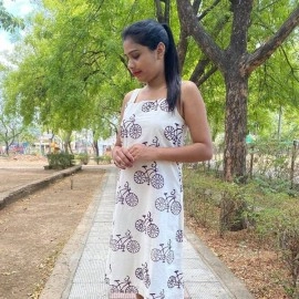 Aartyz Spaghetti Straps Cotton Dress