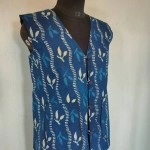 Aartyz Indigo Cotton Blue Jacket