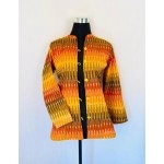 Aartyz Ikkat Cotton Jacket