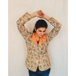 Aartyz Hand Block Printed Ethnic Coat