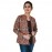 Aartyz Kalamkari Cotton Multicolor Jacket