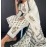 Aartyz Ethnic Hand Block Printed Cotton Kurti With Ankle Length Straight Lower And Dupatta | Off White