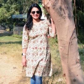 Aartyz Women Ethnic Kalamkari Cotton Kurta