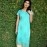 Aartyz Peacock Printed Kurti | Sea Green