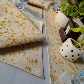 Aartyz Eco Printed Table Runner With Mats