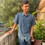 Aartyz Men Cotton Indigo shirt