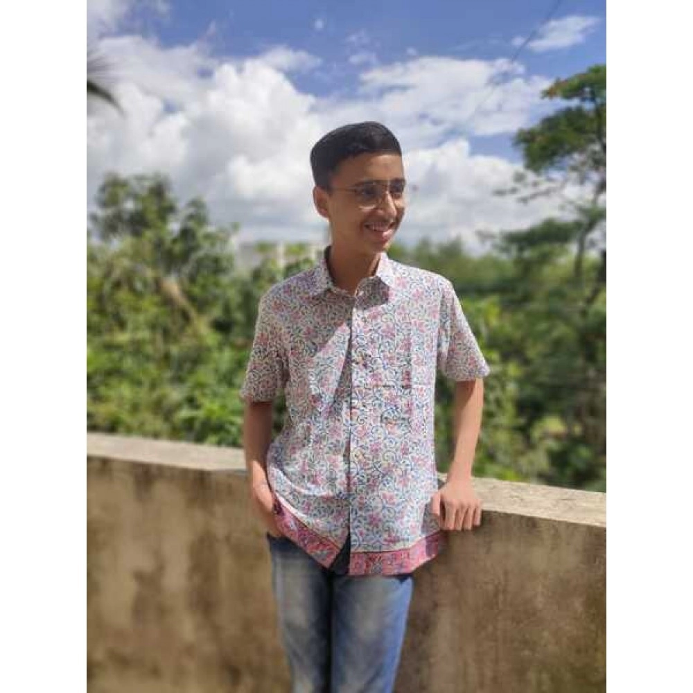 Aartyz Hand Block Printed Cotton Shirt