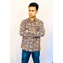Aartyz Kalamkari Cotton Shirt | Design 2