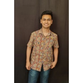 Aartyz Kalamkari Cotton Shirt | Design 5