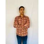 Aartyz Kalamkari Cotton Shirt | Design 8