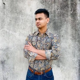 Aartyz Kalamkari Cotton Shirt | Design 12