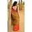 Aartyz Kolkata Cotton Silk Saree | Orange