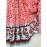 Aartyz Red and White Hand Block Printed Cotton Saree