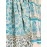 Aartyz Floral and Paisley Print White Cotton Saree