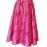Aartyz Pink Printed Chanderi Long Skirt